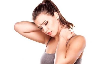 rigidez de los movimientos del cuello con osteocondrosis