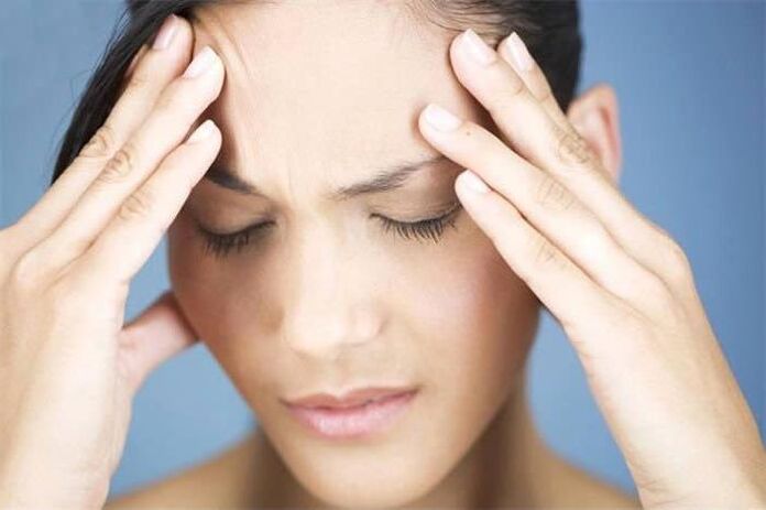 Dolores de cabeza con osteocondrosis cervical
